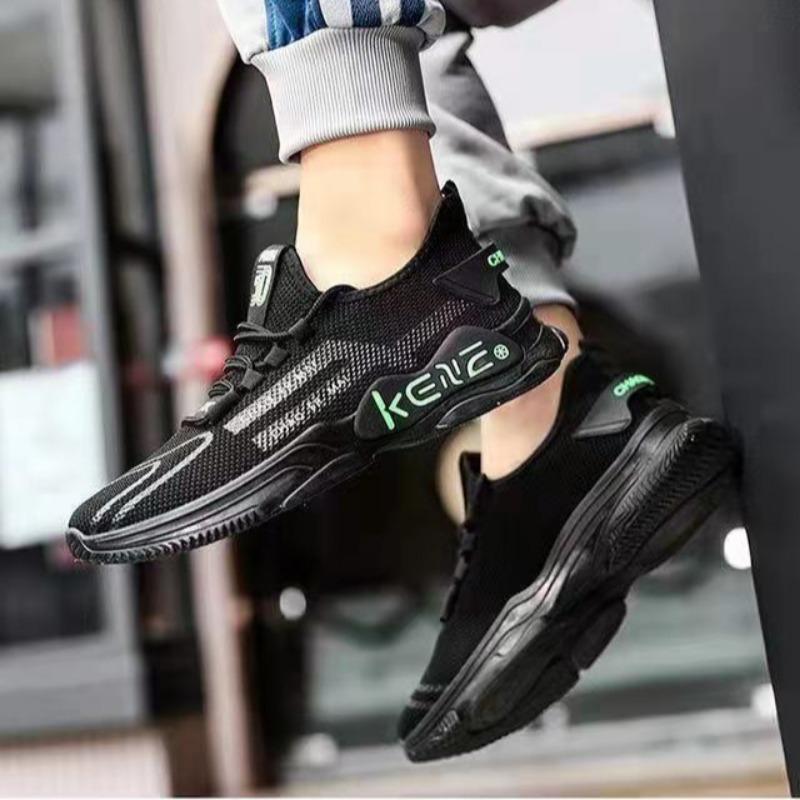 Herren-Sportschuhe, Fly Woven Casual Schuhe, Atmungsaktive Mesh-Stoffschuhe