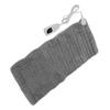 Electric Heating Pad Home Adjustable Neck Shoulder Soreness Relief Heated Pad Silver Gray 29.9 X 15.7 Inch EU Plug