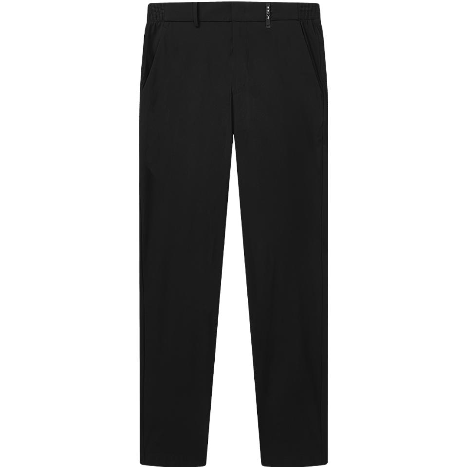 

FILA Woven Long Pants 2023 Autumn New Basic Business Casual Commuter Pants Men bottoms Black F11M332804F-BK XXL