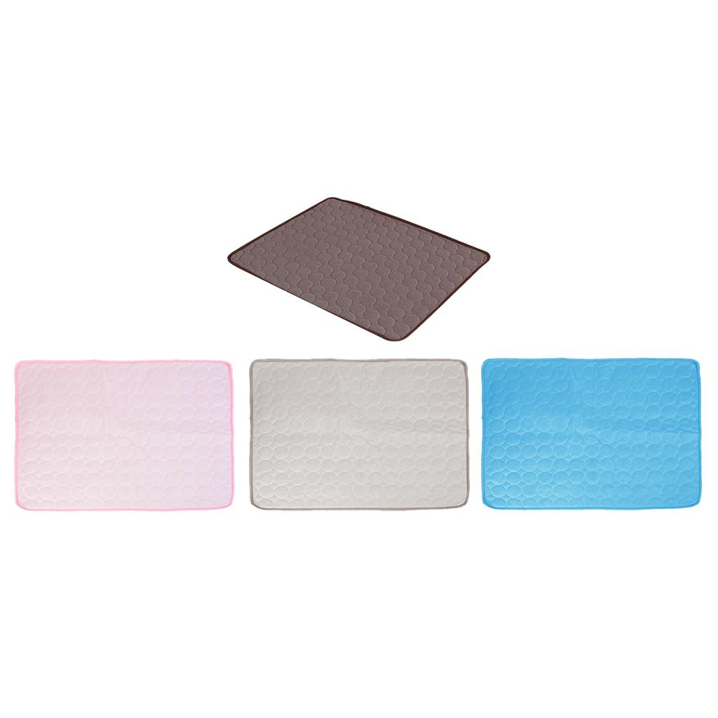 Cats Dog Cooling Mat Self Pad Foldable Washable