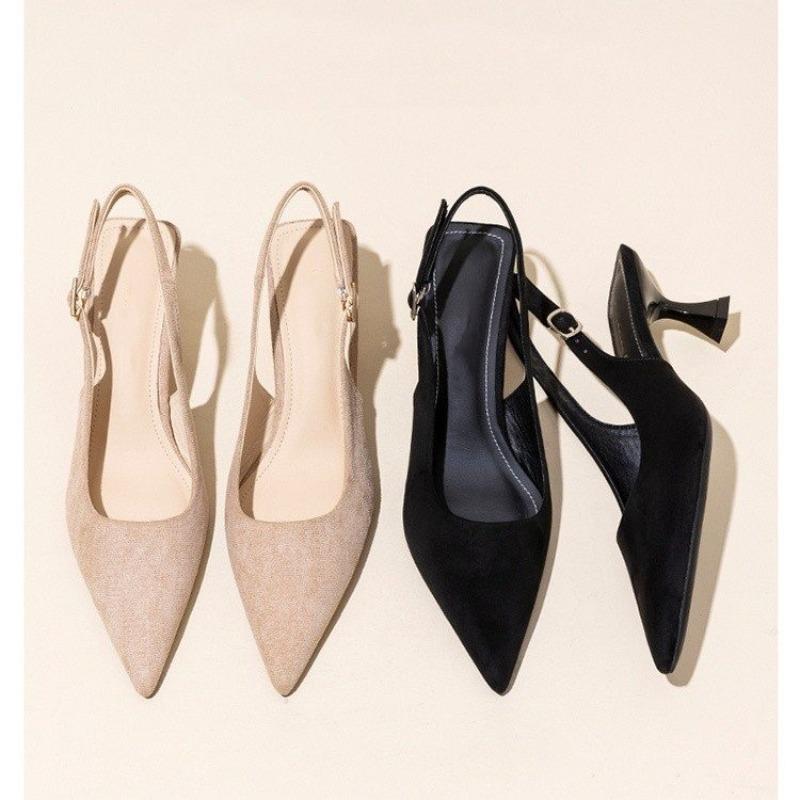 New Autumn Women's Shoes Women's Pumps Pointed Toe High Heels Shallow Women's Sandals Singles Shoes