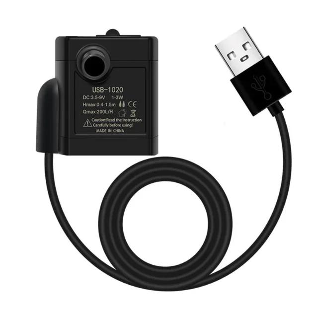 USB водяные насосы Мини DIY Аквариумный фильтр Малошумный бесщеточный насос для аквариума Аксессуары