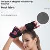 Women Men Fitness Gym Gloves Weightlifting Gloves Half Finger Breathable Non-Slip Gel Pad Bodybuilding Training Dumbbells Gloves