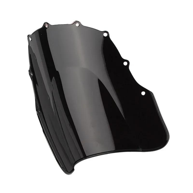 Motorcycle Screen Double Bubble Windshield Deflector Protector WindScreen For Kawasaki ZZR400 ZZR600 ZZR 400 ZZR 600 1993 - 2007