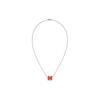 Hermes Cage DH Letter Pendant Alloy Necklace Women Necklace H143991F-86
