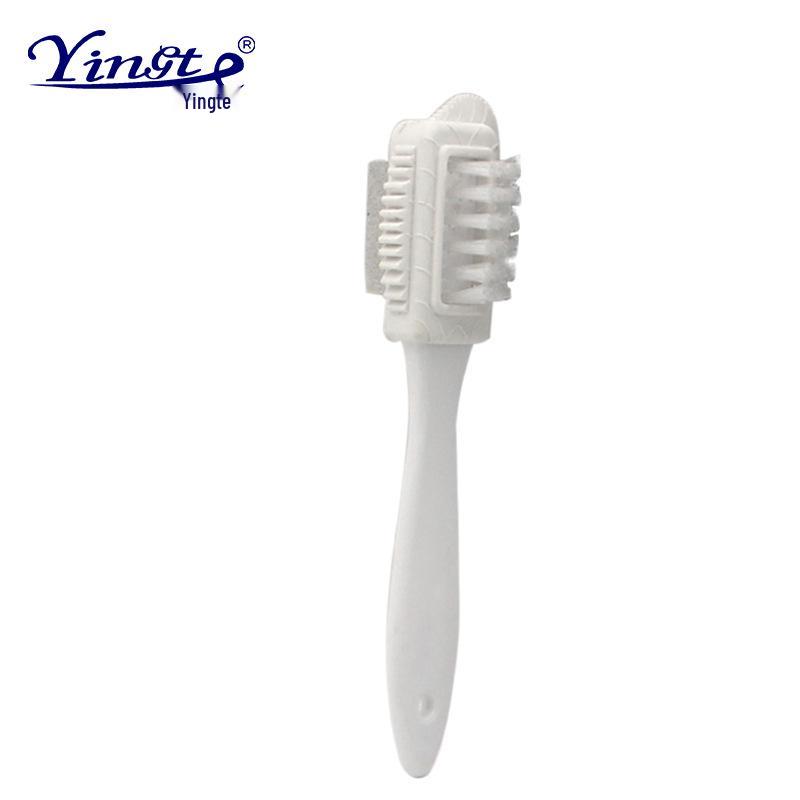 Three-Sided Suede & Leather Winter Boot Cleaning Brush