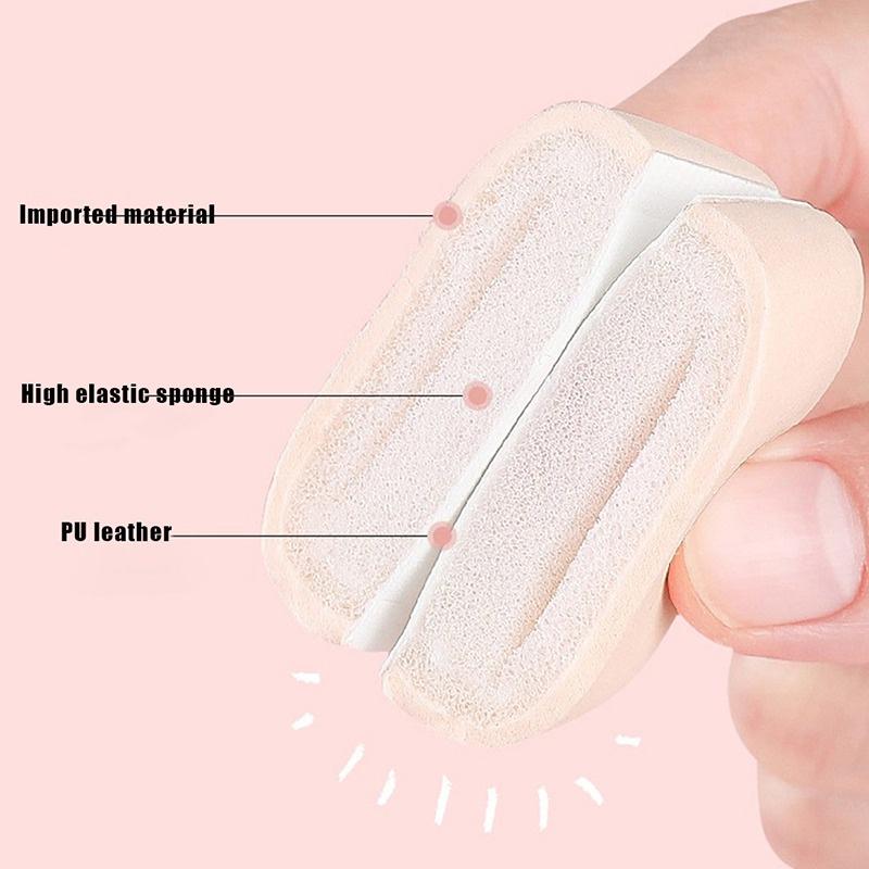 3 Pcs Dry Wet Usable Makeup Cosmetic Puff Sponge Cushion Puff for Foundation Powder Soft and Cute