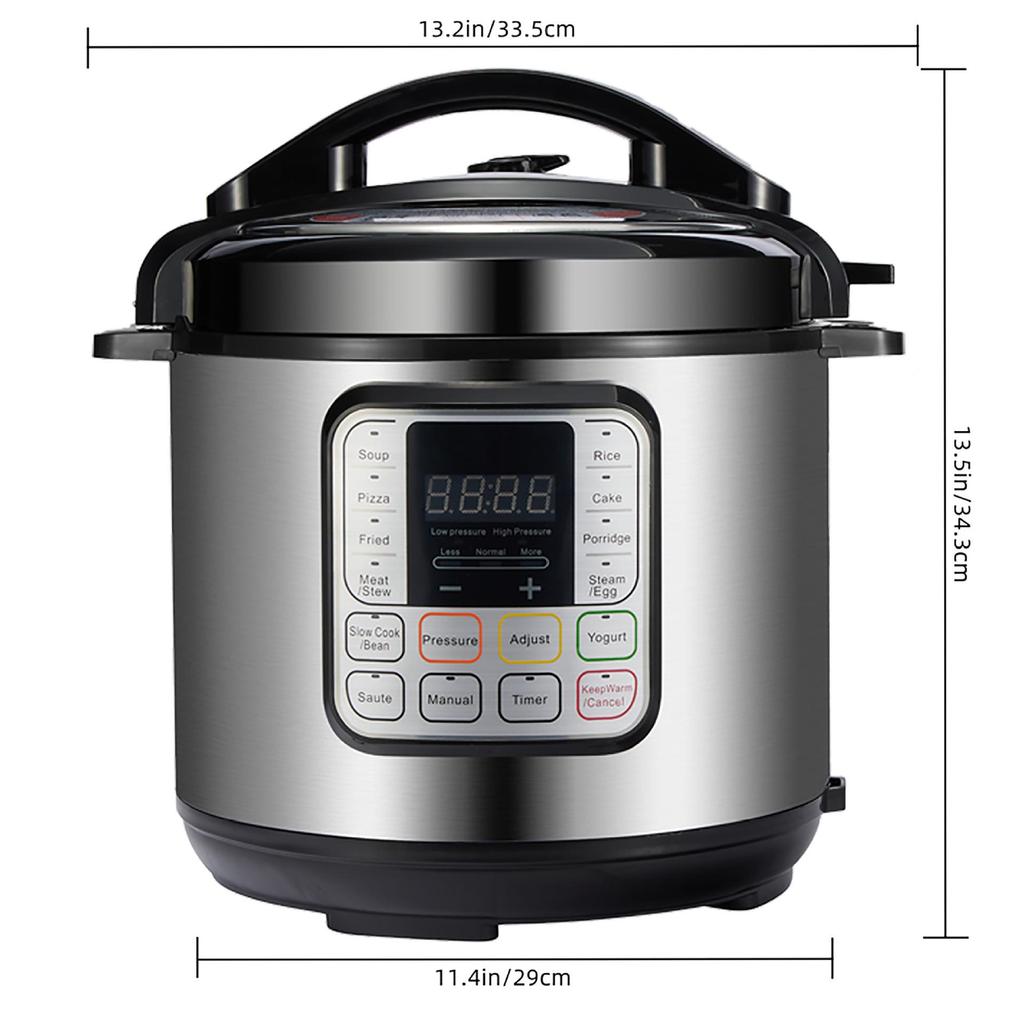 Disponibile Pentola a Pressione Elettrica English Electric - 6L, 110V USA, UK, Standard Europei