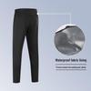 Quick-Dry Elastic Slim-Fit Knitted Sports Trousers for Running - Breathable, Warm, Brushed Milk Silk for Spring and Autumn