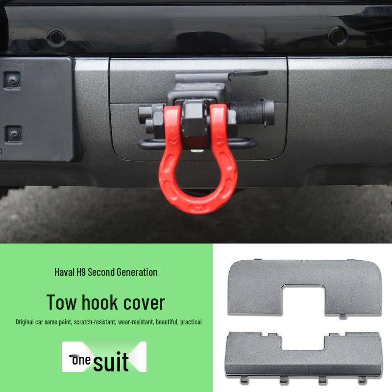 

Second Generation Haval H9 Rear Bumper Tow Hook Cover - Modified Accessories