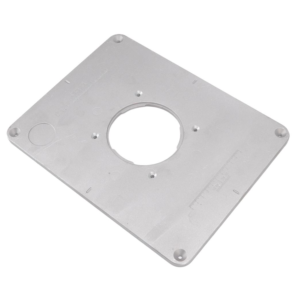 Frästisch Einlegeplatte Aluminiumlegierung 88 95mm Lochabstand 4 Löcher Oberfräse Klapptisch