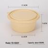Eco-Friendly Corn Starch Biodegradable Disposable Food Containers with Lids