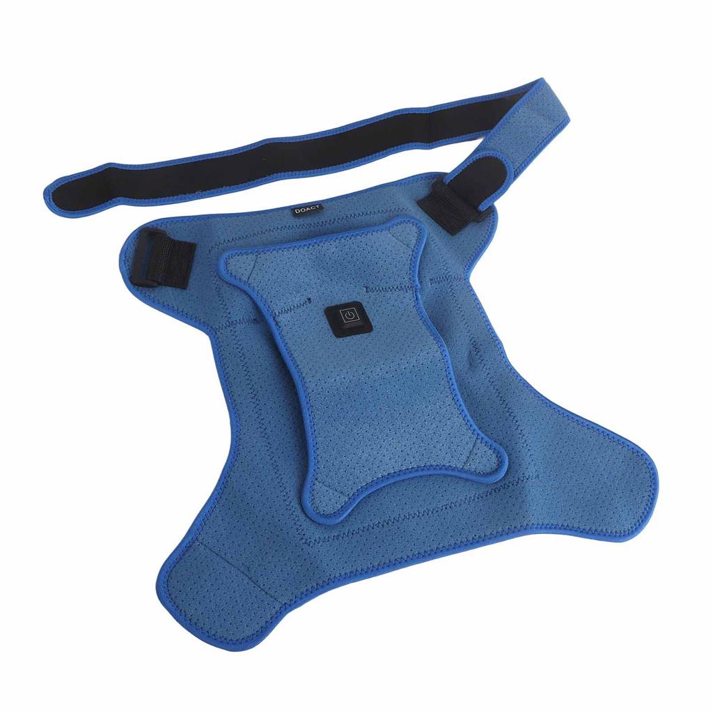 New Electric Shoulder Support Shawl Blue Heating Shoulders Breathable Punching Large Size