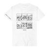 Down on Earth TURNOVER T-Shirt Unisex Streetwear Baumwolle Rundhalsausschnitt Kurzarm Damen T-Shirt Grafikdruck Merch Mode T-Shirts