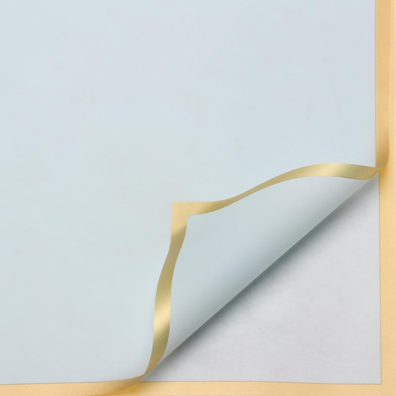 Roland Goldkante Wasserdichte Gelee-Folie Blumeneinwickelpapier