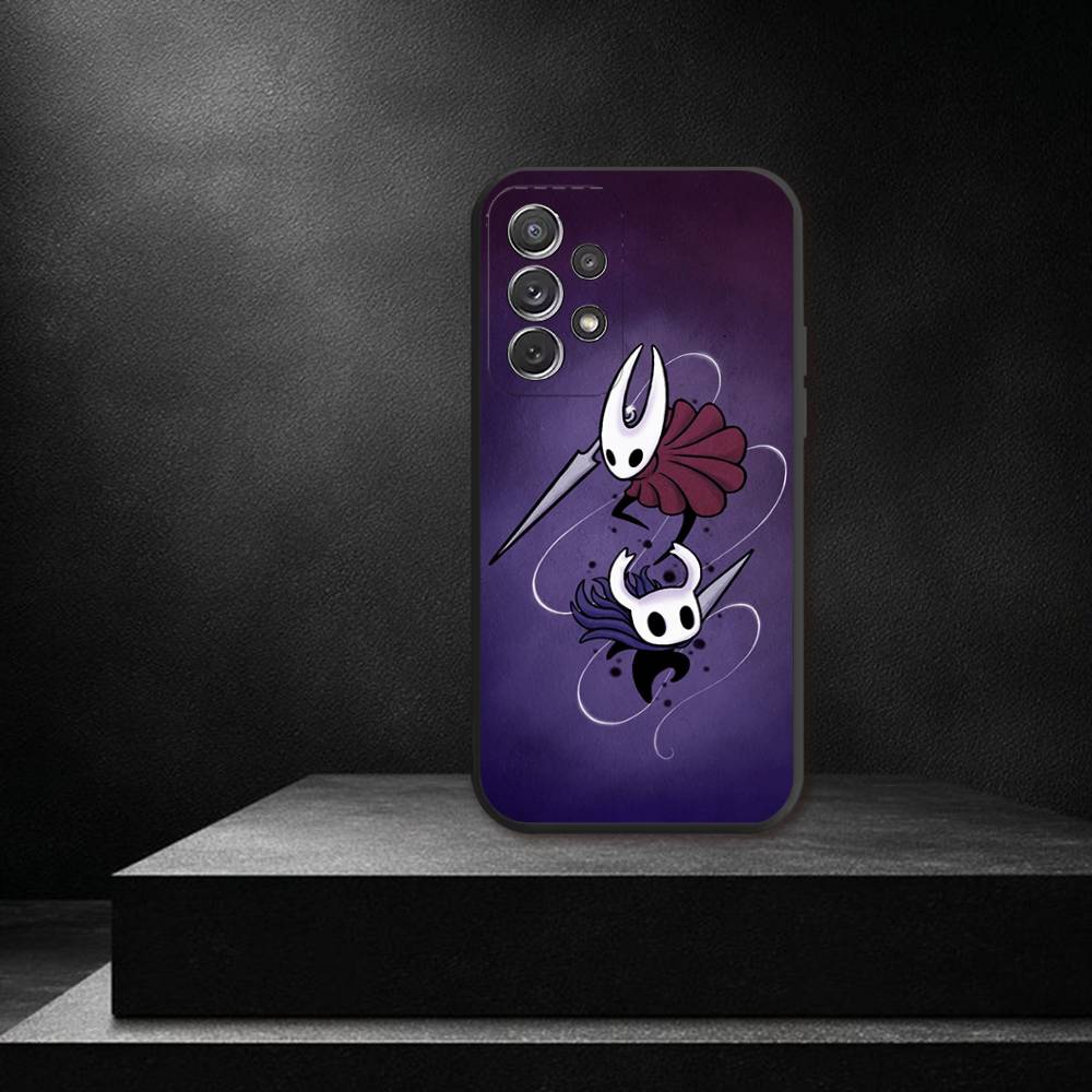 Cool H-Hollow Knight New Phone Case For Samsung S 26,25,24,23,22,30,21,10,9,Ultra,Plus,Lite,FE,4,5G Black Soft Case