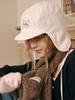 Olinkeompeulliteu Sprinkle Teddy Reversible Trooper Hat (White)