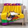 Maisy Mouse Theme Printed Blanket - Perfect for Couch, Bed, Travel & Outdoor Use | Machine Washable, Cozy & Durable.