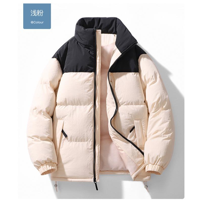 Men's and Women's Winter Cotton-padded Jacket Large Size Couple's Sports Trend Thickened Warm Bread Jacket