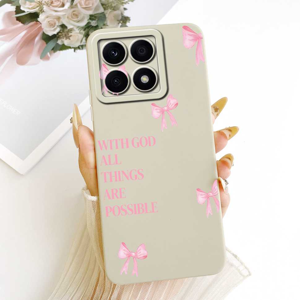

For Honor X8a Case Funny Rabbit Cat HonorX8a CRT-LX1 Silicone Soft For Huawei Honor X8a X 8a 2023 Full Protective Case Shell Honor X8a