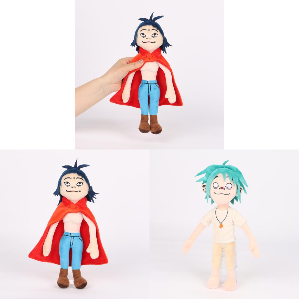 Brinquedo de Pelúcia Noodle Gorillaz Edição de Colecionador Algodão Macio Presente Para Fãs