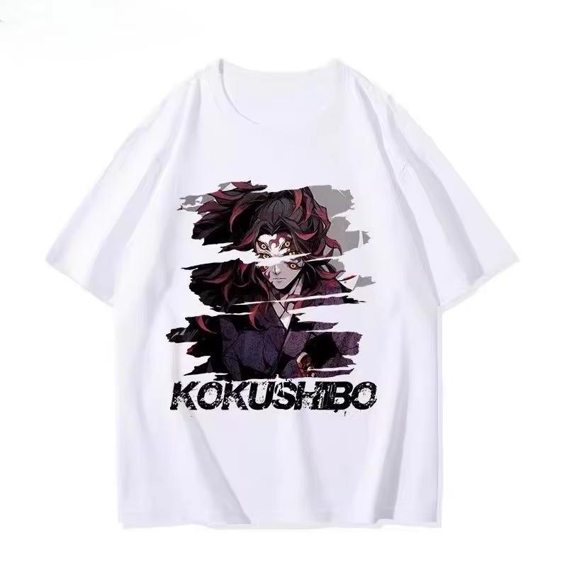 

Anime Character T-Shirt Men Women Autumn T-Shirt Harajuku Vintage Short Sleeve Loose Oversized Casual Fitness Comfortable S