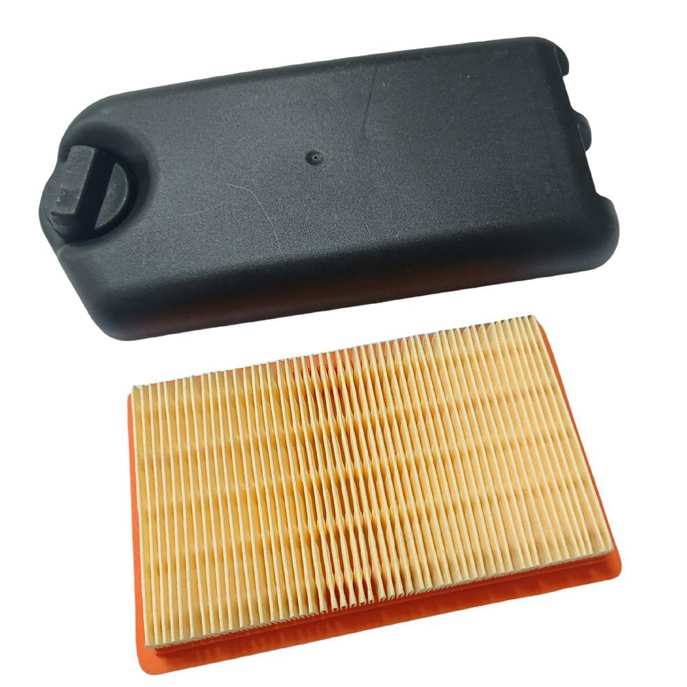 Color Black orange Air Filter Cover Kit Replaces Air Filter Simple Installation Steps For XT149 Engine For XT173 Engine
