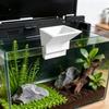 No Drill Mount Aquarium Water Inlet Chamber Anti Water Flow Impact Design For Small Planted Fish Tank Landscaping Setup