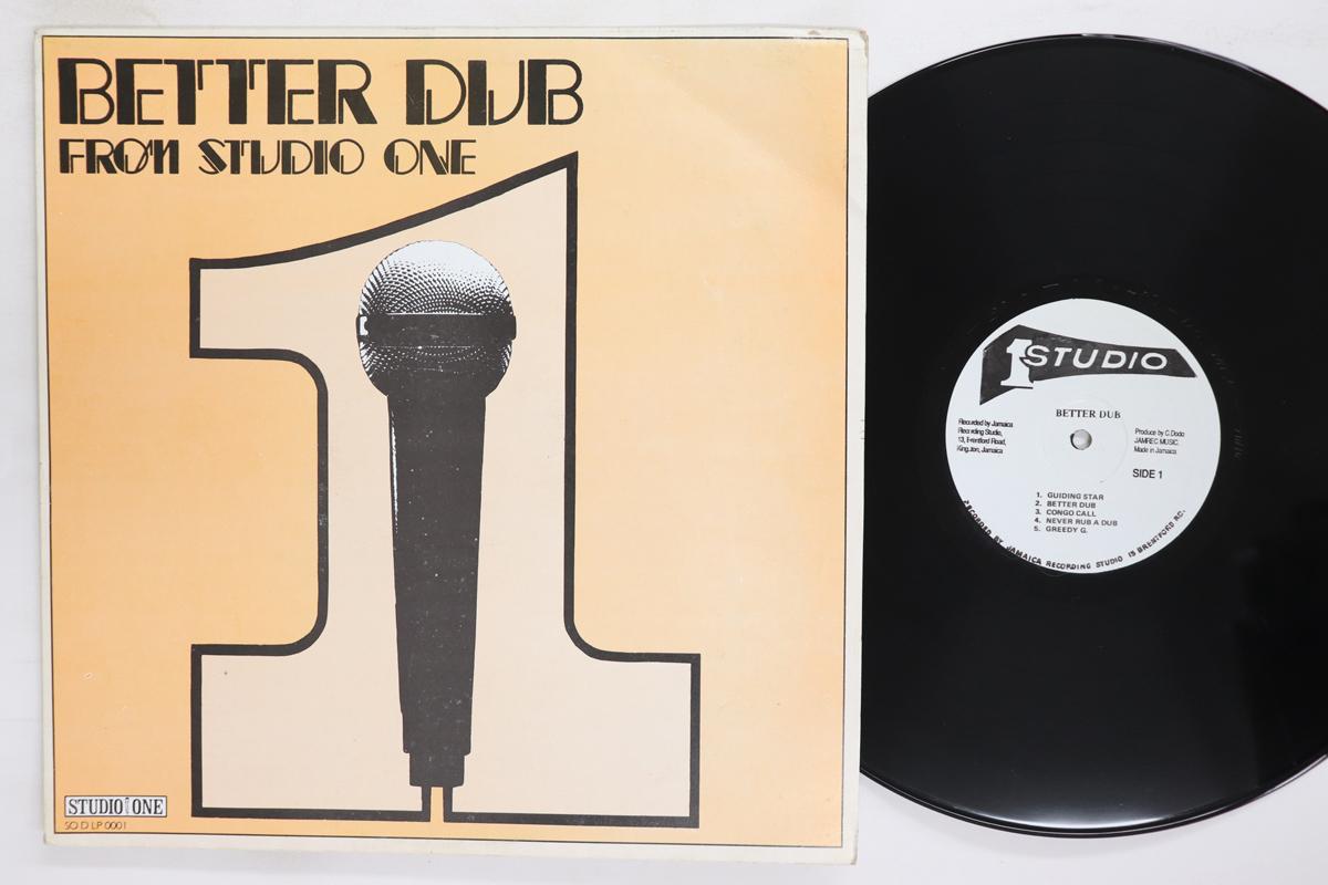 LP Record DUB SPECIALIST  Better Dub From Studio One SODLP0001 Studio One Jamaica Reggae Ska  Dub Used