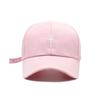 Unisex Cross Embroidery Baseball Cap Solid Color Golf Sun Visor Cotton Snapback Caps Casual Hip Hop Street Sun Hat for Women Men