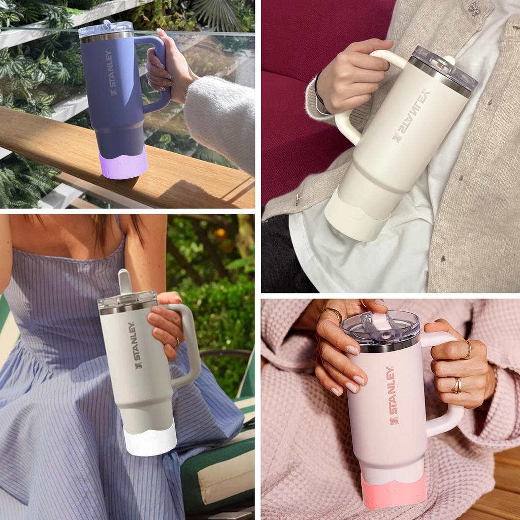 Stivale per Borraccia in Silicone Fondo Antiscivolo per Stanley Tumbler Owala Manicotto Protettivo per Tazza d'Acqua 2,95 pollici Accessori per Tazze