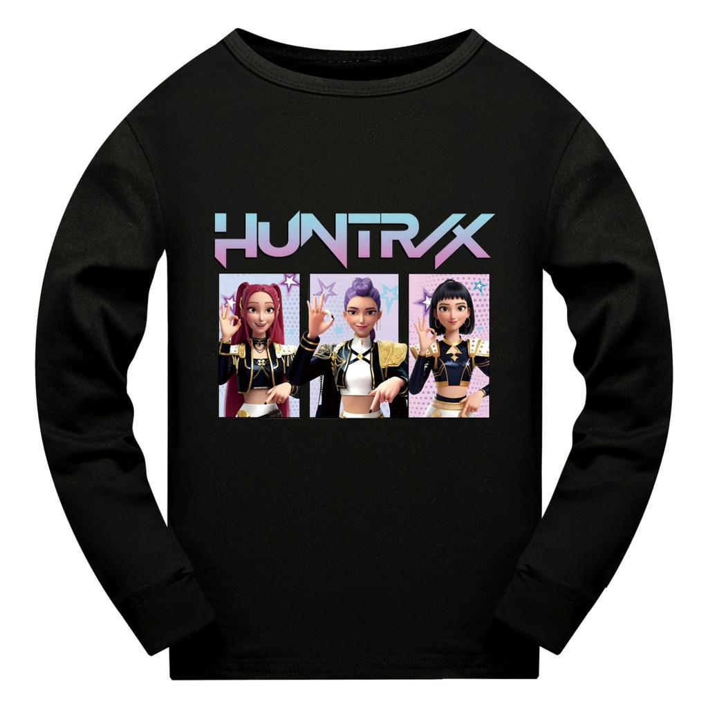 5233 Kids Girls Rumi Zoey Mira Super Star Print Long Sleeves T-Shirt