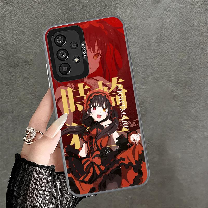 Date A Live Tokisaki Kurumi Soft Phone Case for Samsung A17 A16 A15 A14 A13 A57 A56 A55 A54 A53 A37 A36 A35 A34 A33 A26 A25 A24
