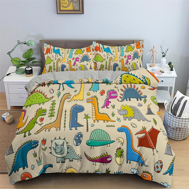 Cute Cat Duvet Cover Luxury Cartoon Animals Bedding Set Twin For Child Teen Bedroom Decor Microfiber Quilt Cover With Pillowcase