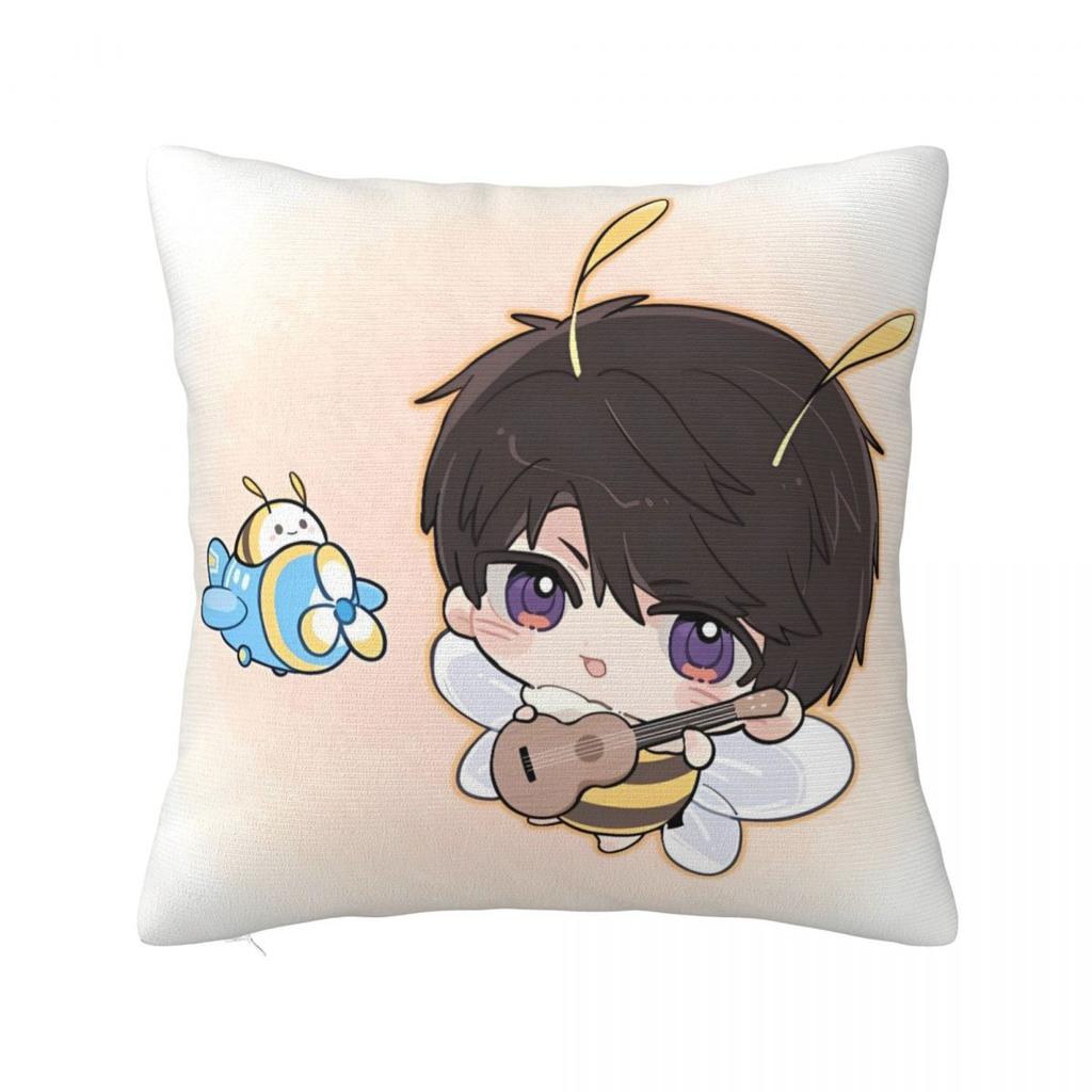 Game Love And Deepspace Cartoon Pillow Cover Square Pillow Case Cushion Cover Vintage Custom Pillowcases For Party Home Decor
