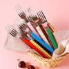 Kalinne Stainless Steel Cutlery Dinner Fork 8 Colors