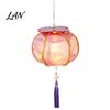 Home Decor Holiday Hanging Ornament Spring Festival Lantern DIY Material Kit, Light Up Handmade Persimmon Shaped Parent Child Handicraft Activity with