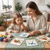 Needle And Thread Crafts Garden Animal Stitching Card Kit, DIY Stitch by Family Crafting Kits Hand, Embroidery Greeting Kit for Adults Beginners