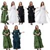 Historical Festival Dress With Flared Sleeves For Cultural And Themed Events