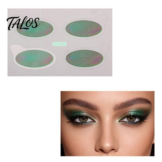 Talos Eye Shadow Patch, Self-Adhesive Fast Makeup Stickers, Waterproof Glitter Fake for Festival Party Prom