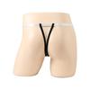 Sissy Lingerie Men'S Lace Penis Pouch Mini Panties Belt Hollow Safety Buckle T-Back Thong See Through Fetis Erotic Underwear