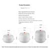 Microwave Food Steamer, Microwave Heat-resistant Plastic Steaming Tray Set