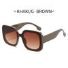 Retro Classic Square Sunglasses Women Men Simple Brand Shades Leisure Commute Sun Glasses Lady Man UV400 Protective Glasses