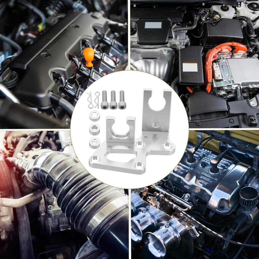 Aluminum Transmission Bracket for RSX?S K20 K24 Car Transmission Shifter Cable Bracket Replacement Bracket