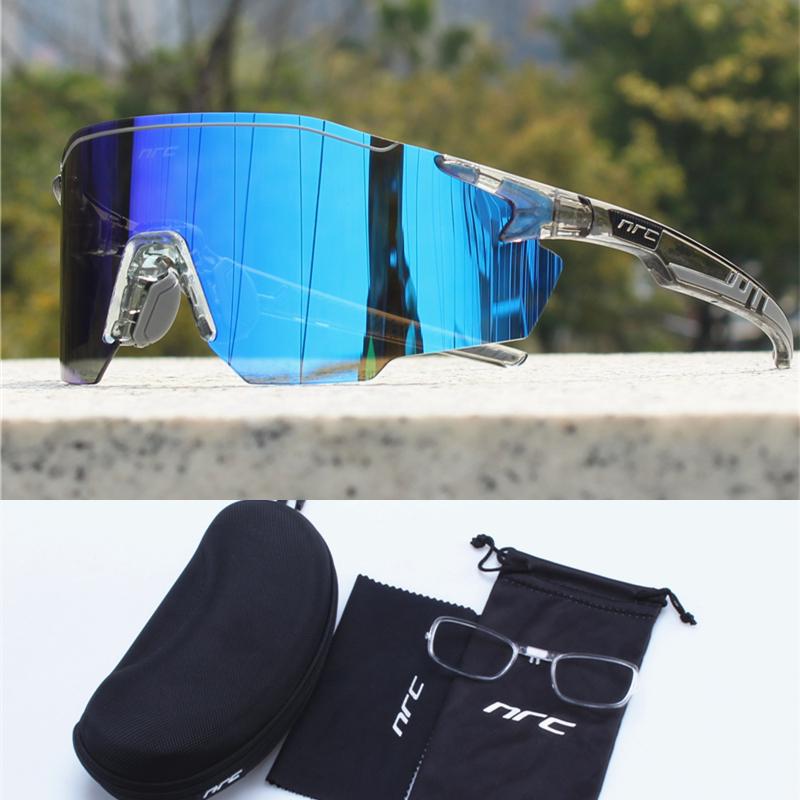 NRC Ultralight Rimless Photochromic Cycling & Outdoor Sports Glasses