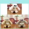 Plush Poodle Dog Keychain With Pp Cotton Filling For Bag Decor And Gift For All Ages
