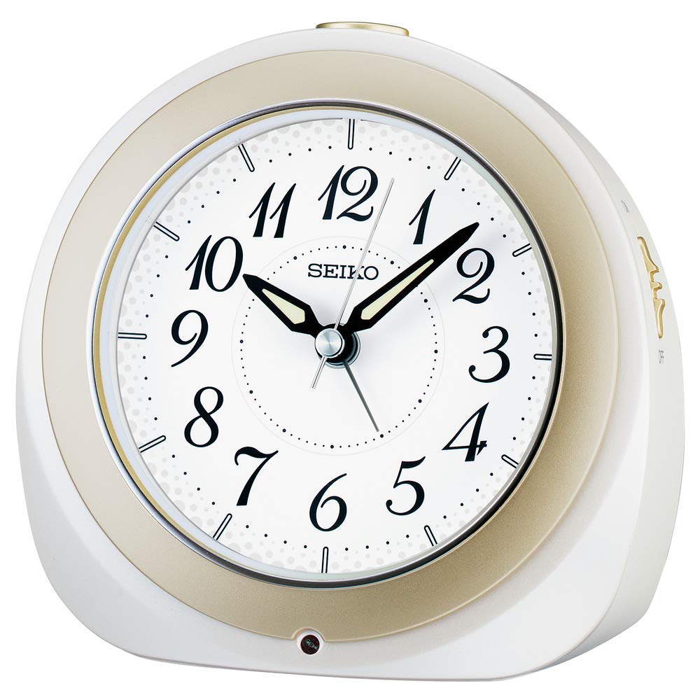 

Seiko Clock Radio Alarm Clock White Pearl 128 x 135 x 82mm KR336W