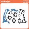 Engine Full Gasket Set Overhaul Gasket Kit Fit 3.5 L 24V For Mitsubishi PAJERO Europe V65W V75W 6G74 3.5L V6 1998-2008 MD977502