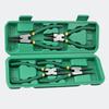 7inch Carbon Steel Circlip Pliers for Equipment Service with Coated Grip and Internal External Operation for Maintenance