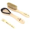 Asakusa Art Brush Lint Remover Brush Clothes Brush Set Brush Authentic Made In Japan Includes a Free Small Lint Remover Brush "Takumi" & "Waza"